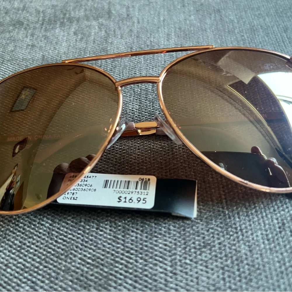 Stylish Bling Aviator Sunglasses